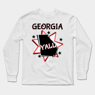 Georgia State Y'all Long Sleeve T-Shirt